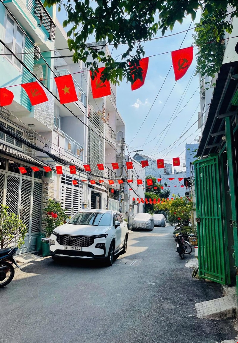 Bán nhà Gò Vấp, 3 tầng hẻm 6m Lê Đức Thọ, P6 ,Ô tô ngủ trong nhà, 6.68 tỷ TL