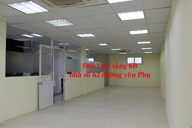 Chủ nhà mời thuê VP 45 giá rẻ tại 62 Đường Yên Phụ