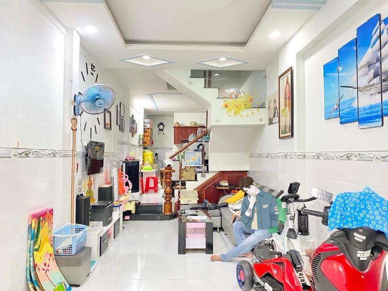 Bán nhà Gò Vấp, hẻm xe hơi gần MT Lê Đức Thọ, gần chợ An Nhơn, 64M2, 4PN, 5.2 tỷ TL