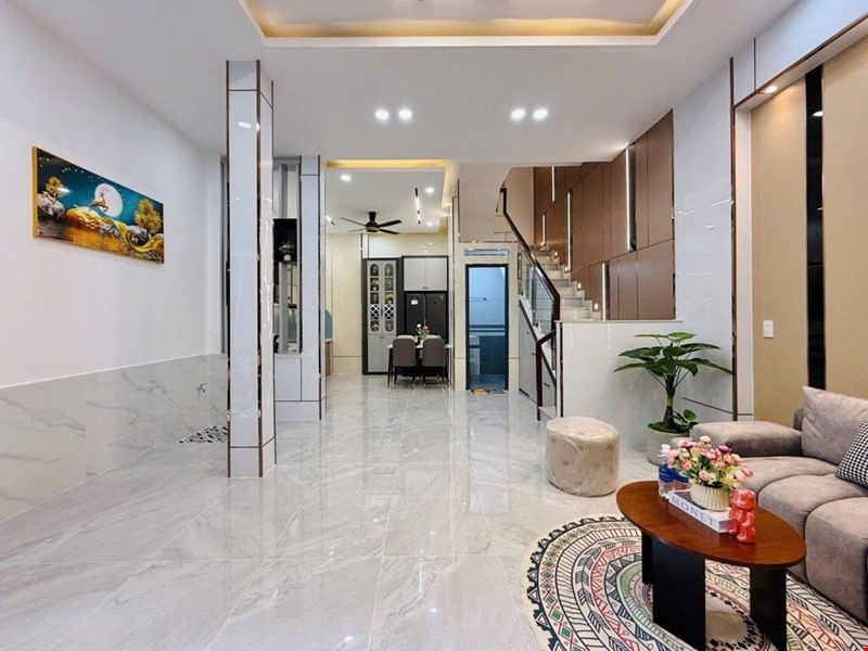 BÁN NHÀ HẺM XE HƠI THỐNG NHẤT, GÒ VẤP, NHÀ MỚI FULL NỘI THẤT Ở NGAY, 50M², 5.6 TỶ TL