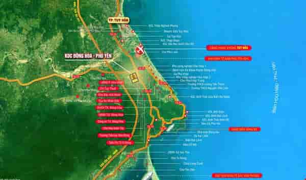 Đất biển Phú Yên kdc Hòa Vinh sổ sẵn, chỉ từ 630tr/140m2 giá GĐ 1